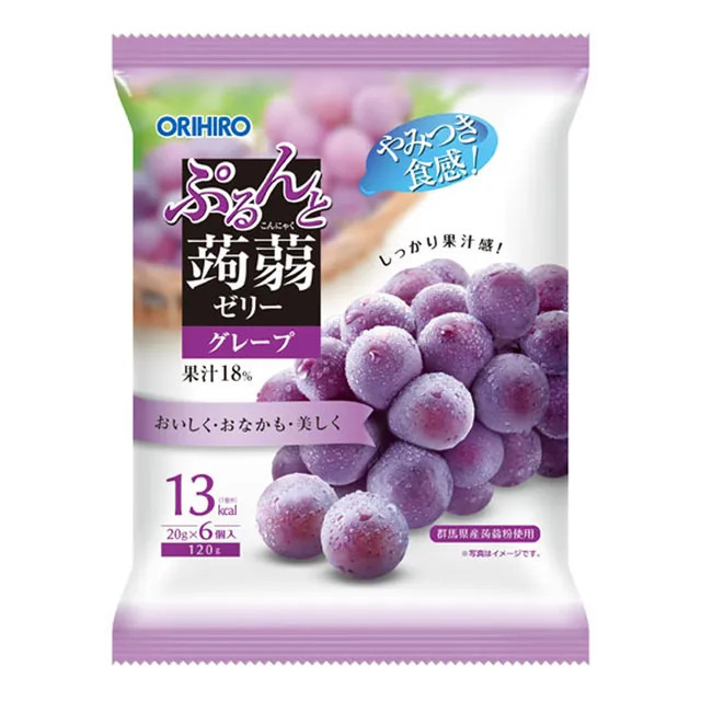 ORIHIRO 蒟蒻果凍（葡萄口味）