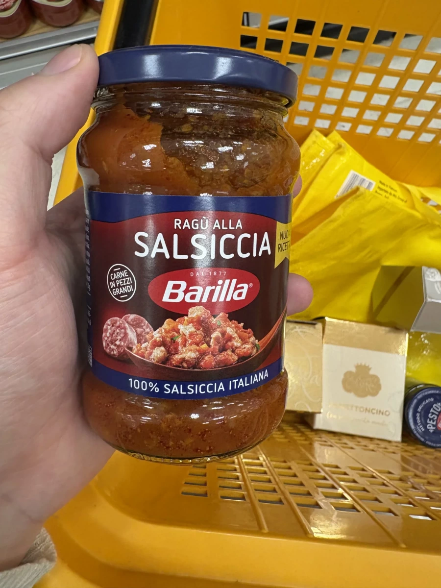 Barilla 義大利香腸肉醬 (Ragù alla Salsiccia)