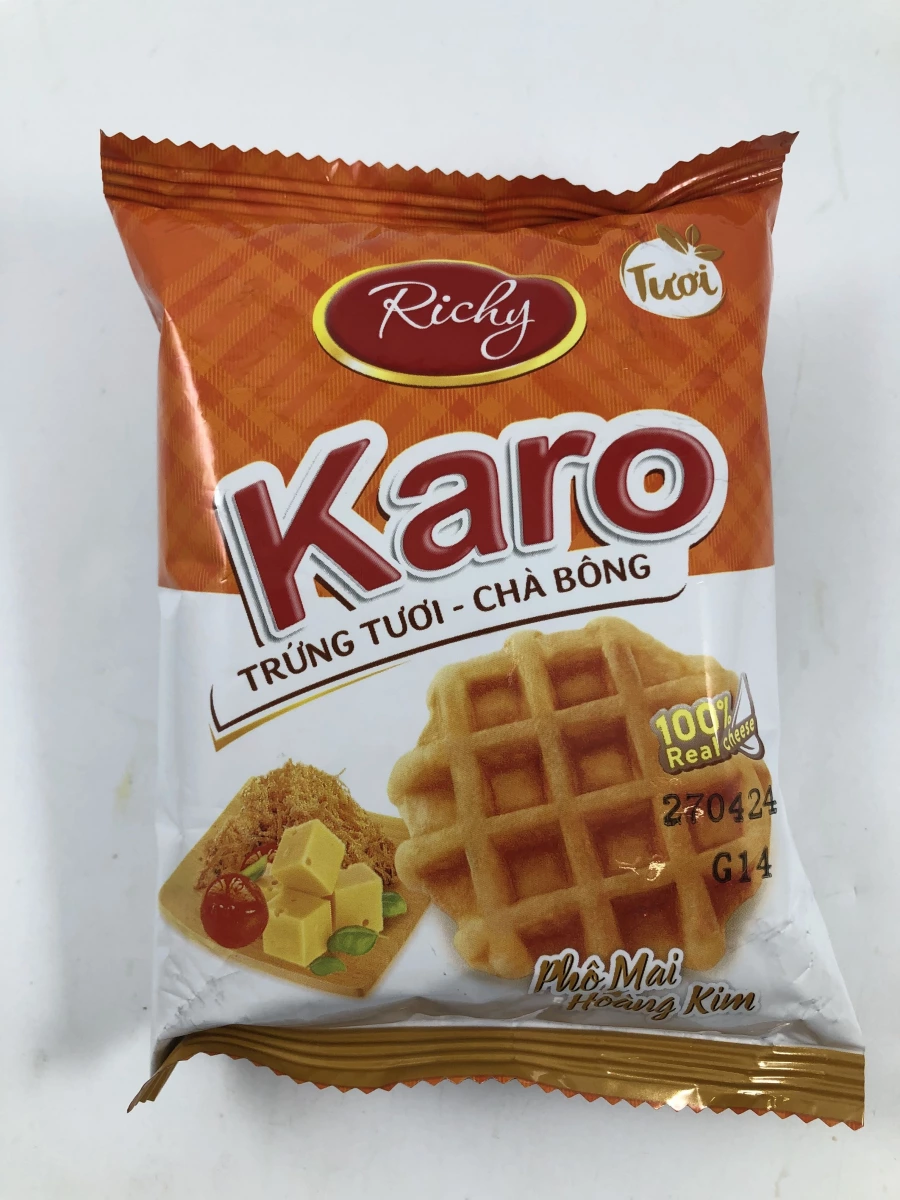 Richy Karo 雞肉鬆華夫餅