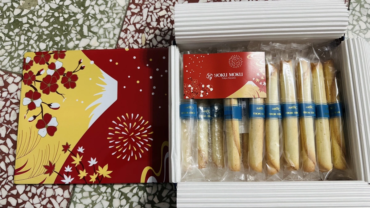 YOKU MOKU 雪茄薄餅禮盒 (Cigare)