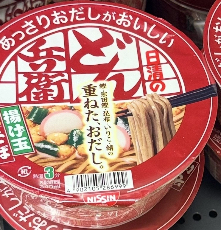 日清兵衛天婦羅酥蕎麥麵
