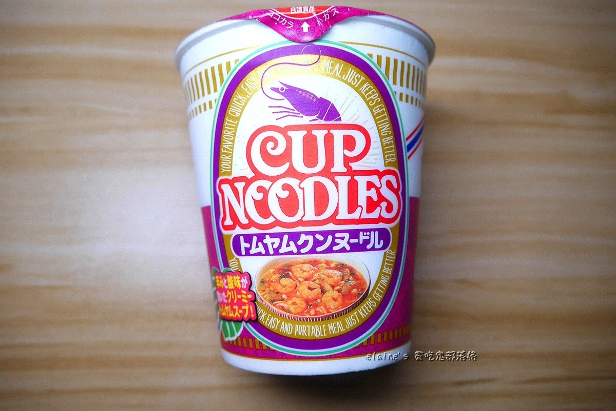 日清 Cup Noodles 泰式酸辣蝦風味杯麵