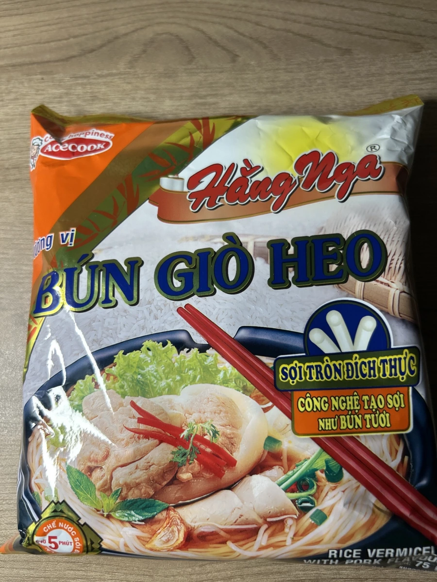 Acecook Hằng Nga 豬腳風味米粉 (Bún Giò Heo)