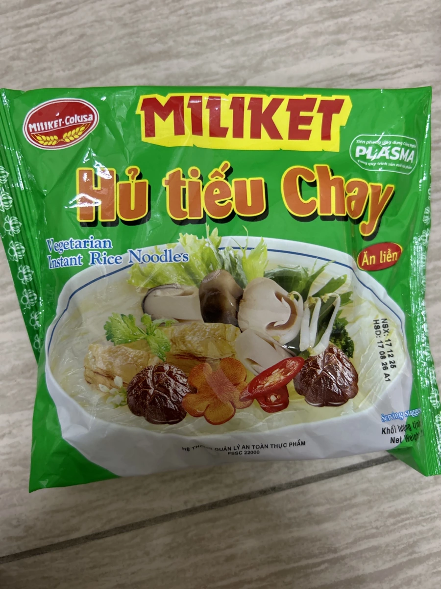 MILIKET 素食即食河粉 (Hủ tiếu Chay)