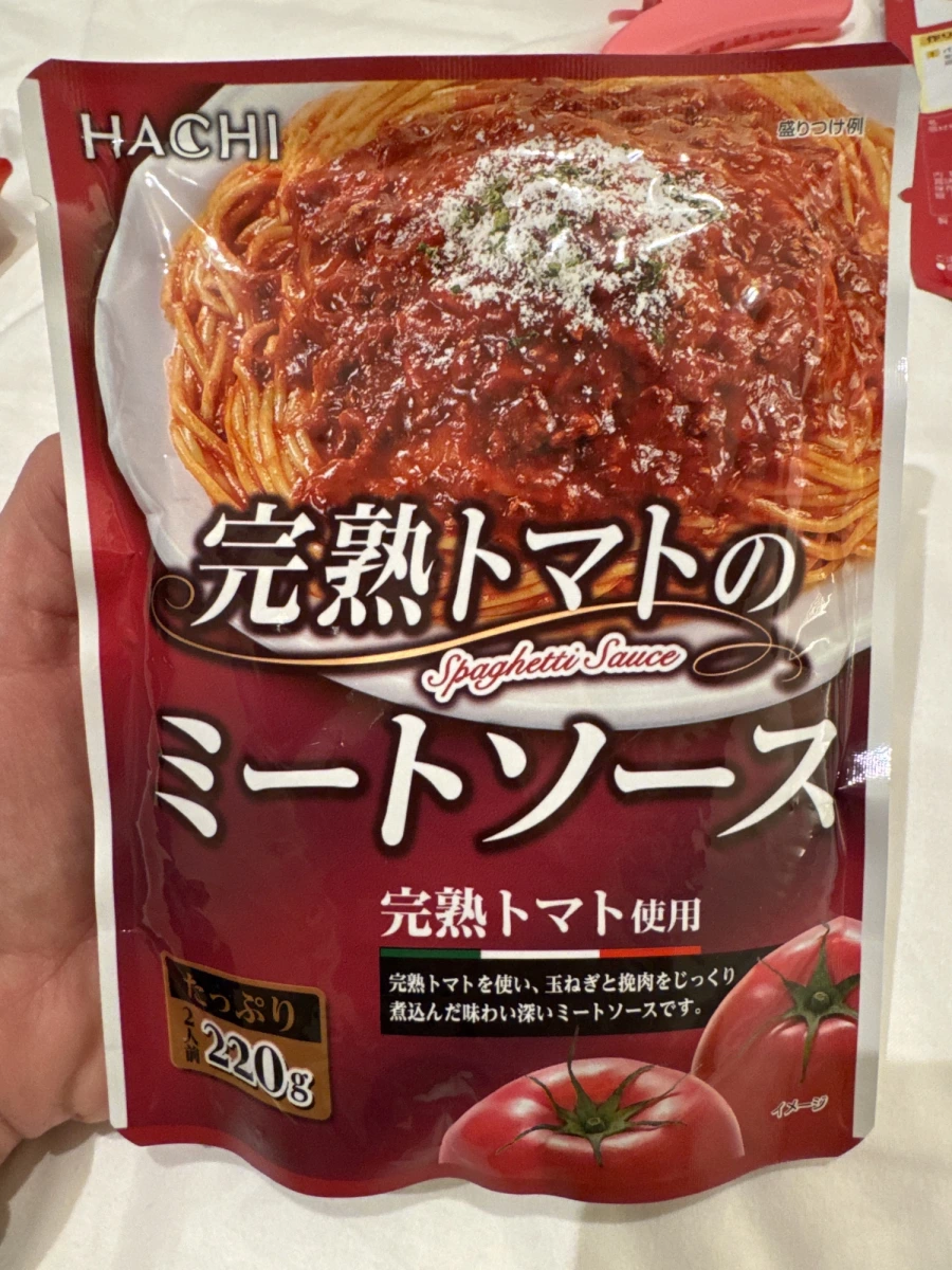 HACHI 完熟番茄肉醬義大利麵調理包
