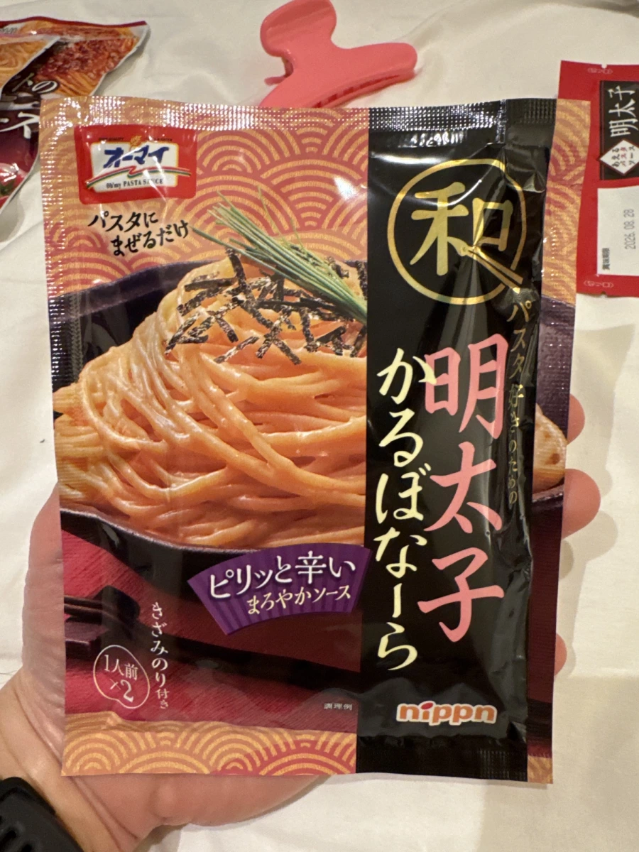 Nippn Oh'my 明太子奶油義大利麵醬