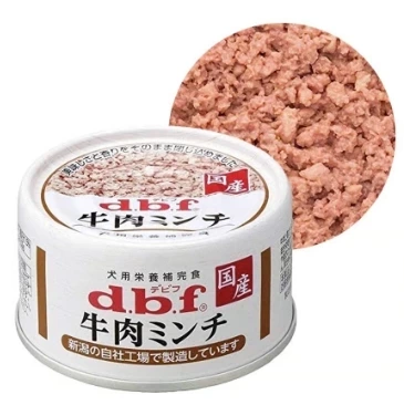 d.b.f 牛肉末犬用營養罐頭
