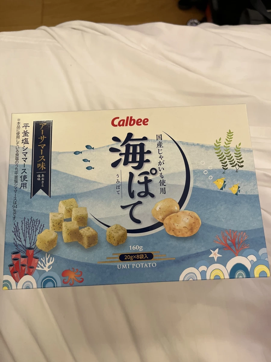 Calbee 海ぽて (海土豆) 沖繩石垣鹽味