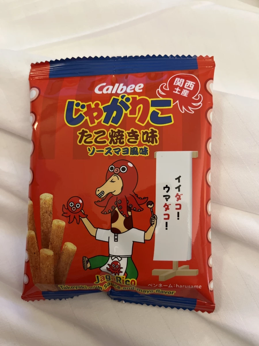 Calbee Jagarico 薯條棒（章魚燒口味）