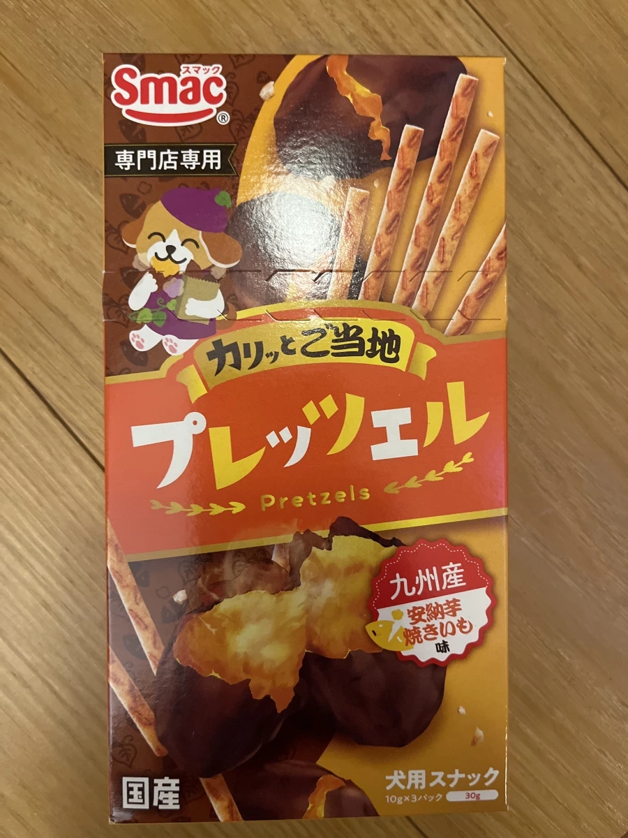 Smac 九州產安納芋烤地瓜風味犬用餅乾棒