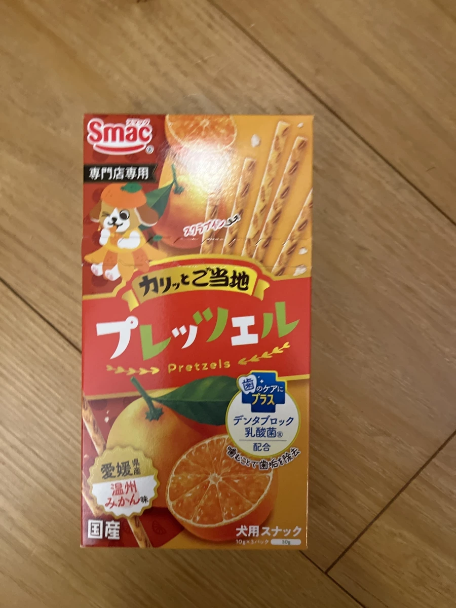Smack 蜜柑口味犬用蝴蝶酥餅乾