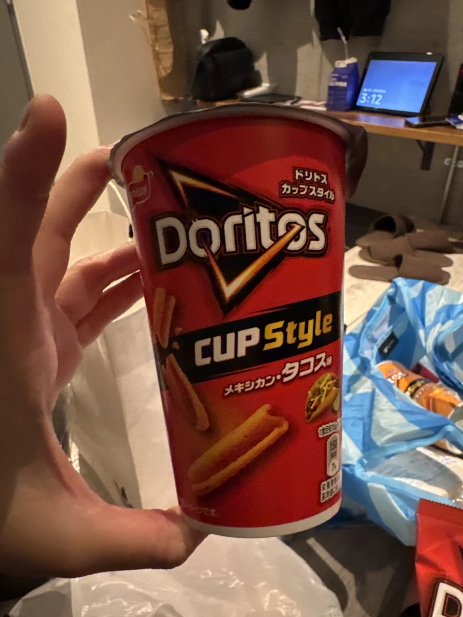 Doritos 多力多滋杯裝墨西哥塔可口味玉米片