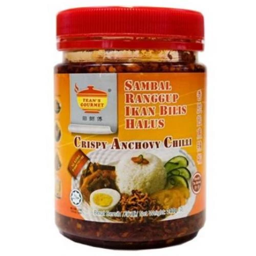 田師傅香脆銀魚參巴辣椒醬 (Tean's Gourmet Crispy Anchovy Chilli)