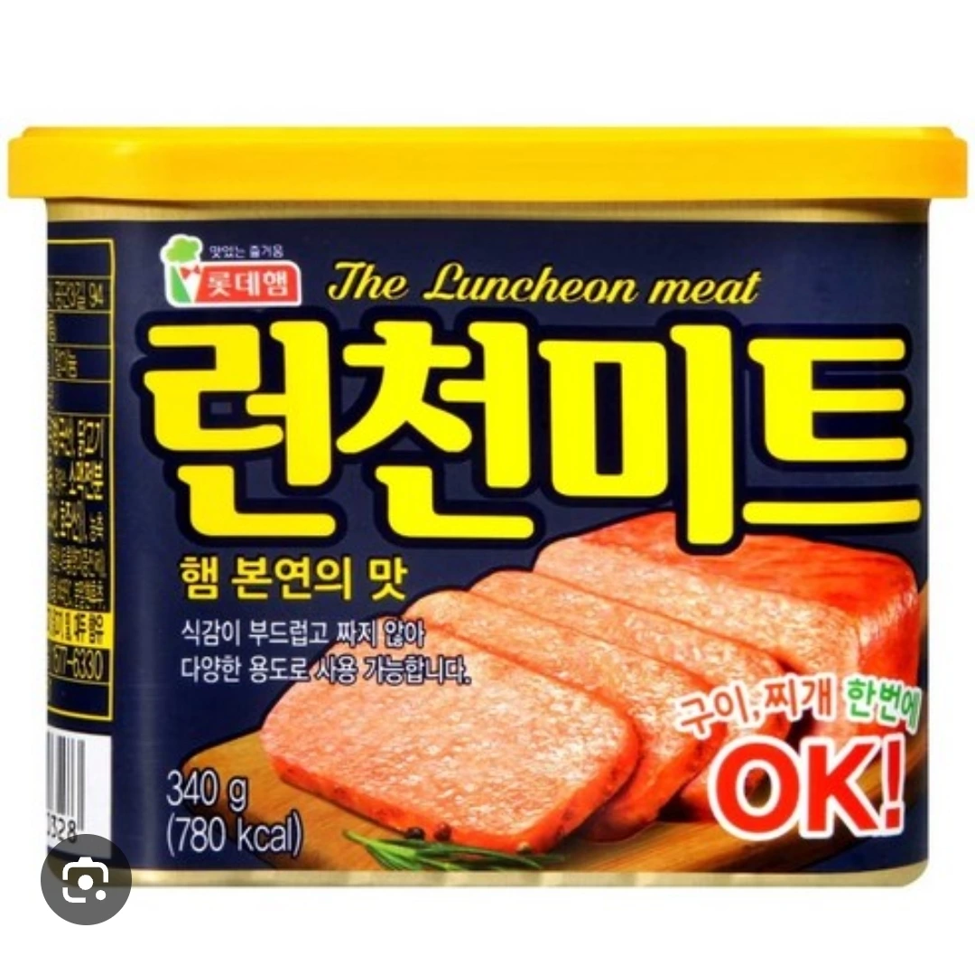樂天午餐肉罐頭