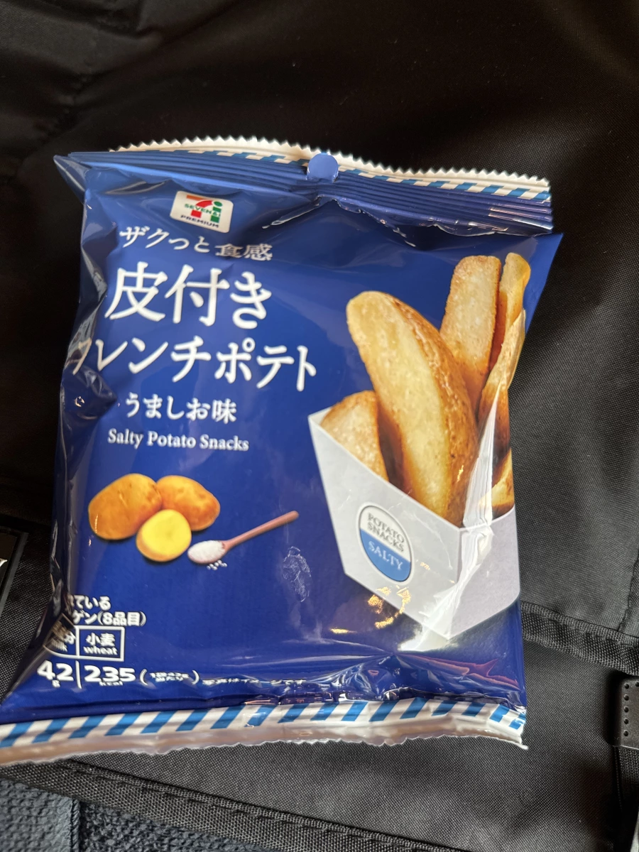 7-Eleven Premium 帶皮法式薯條鮮鹽味