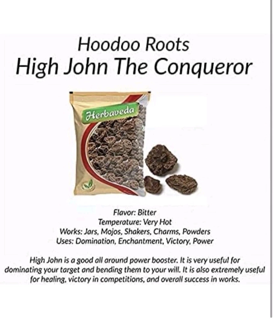 Herbaveda 強約翰根 (High John The Conqueror Root)