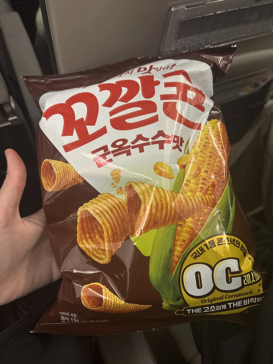 樂天 Kkokkalcorn 烤玉米味零食