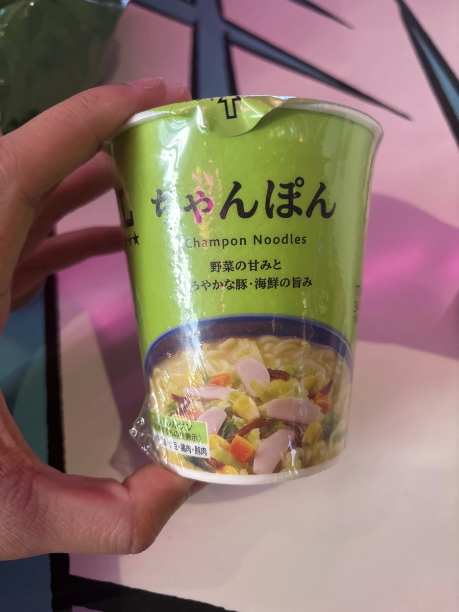 Lawson 明星食品 強棒麵杯麵 (Champon Noodles)