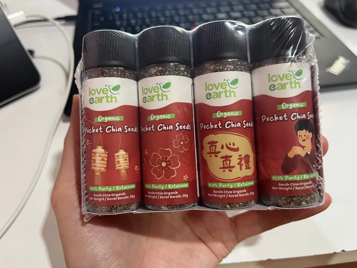 Love Earth 有機奇亞籽隨身瓶