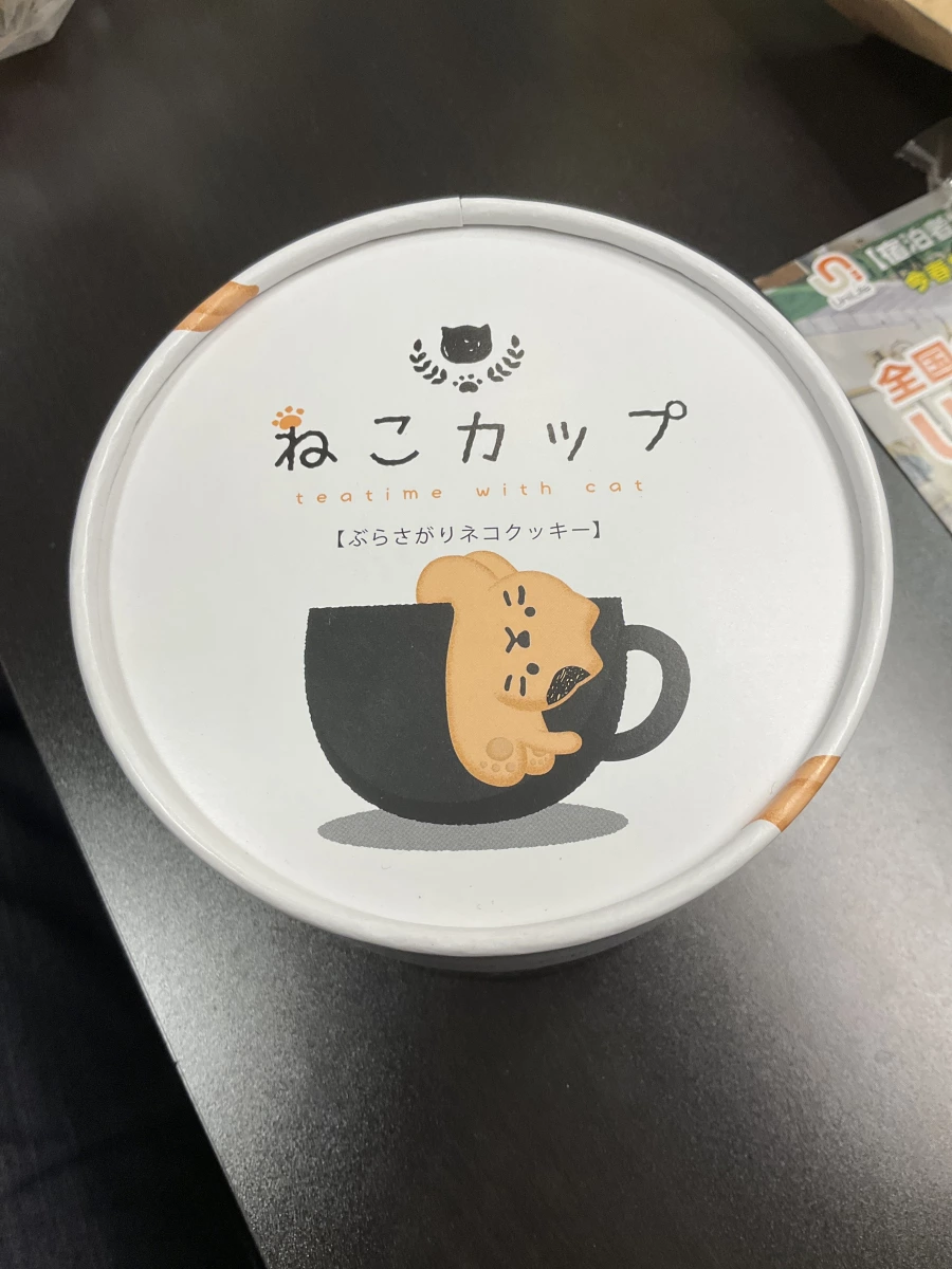 ねこカップ貓咪掛杯餅乾