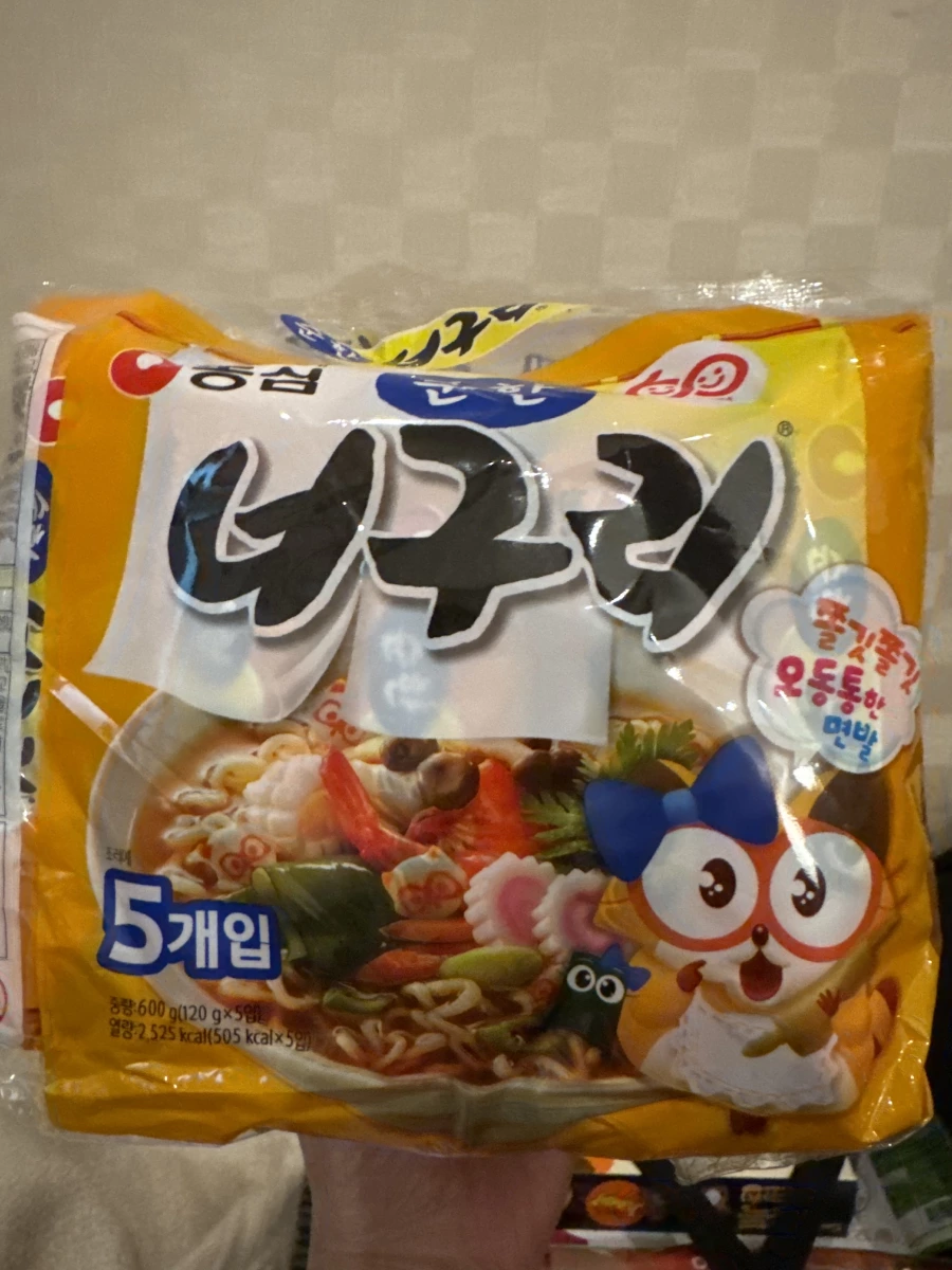 農心 Neoguri 浣熊麵 (溫和味)