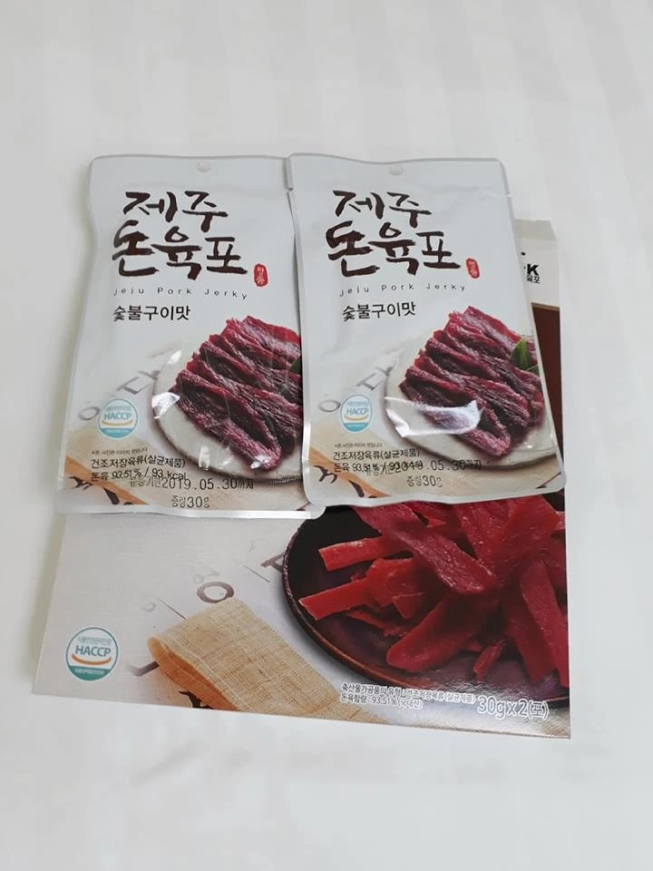 濟州島豬肉乾 (Jeju Pork Jerky)