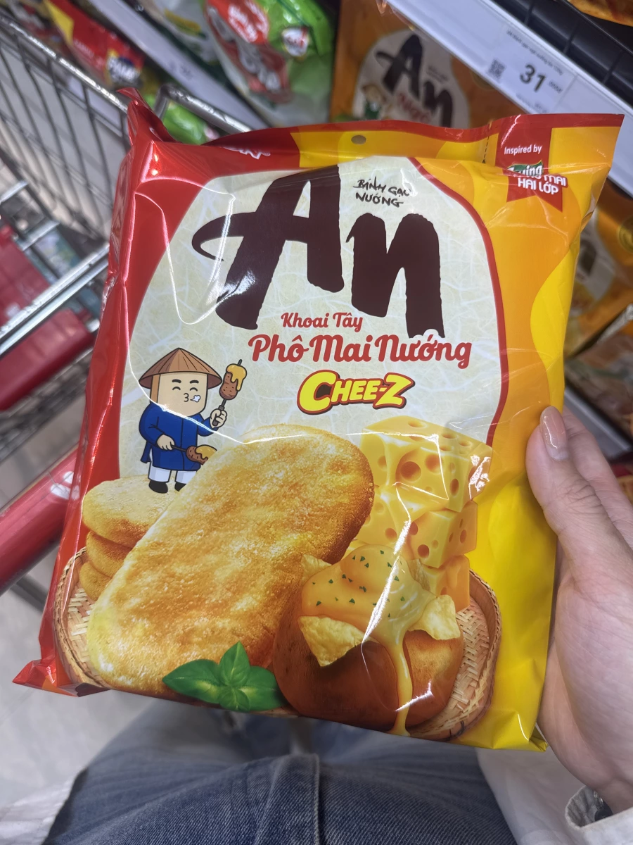 An 烤米餅起司馬鈴薯味
