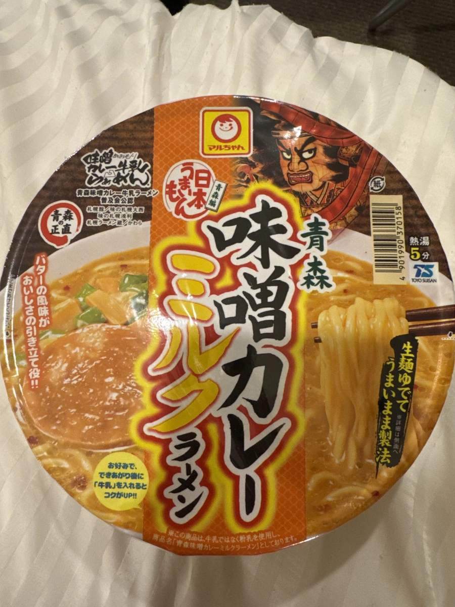 東洋水產 青森味噌咖哩牛奶拉麵