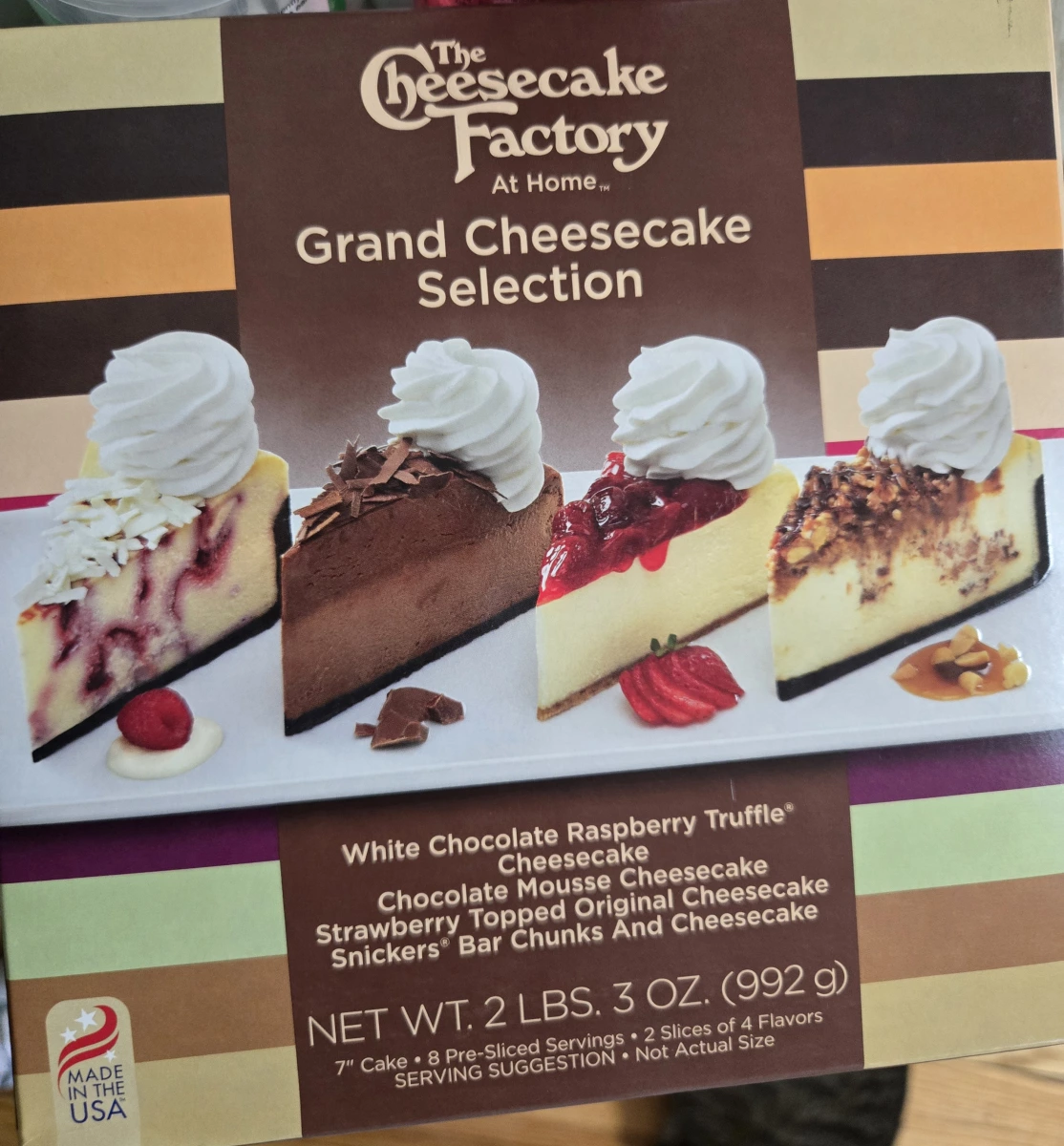 The Cheesecake Factory 綜合起司蛋糕組合