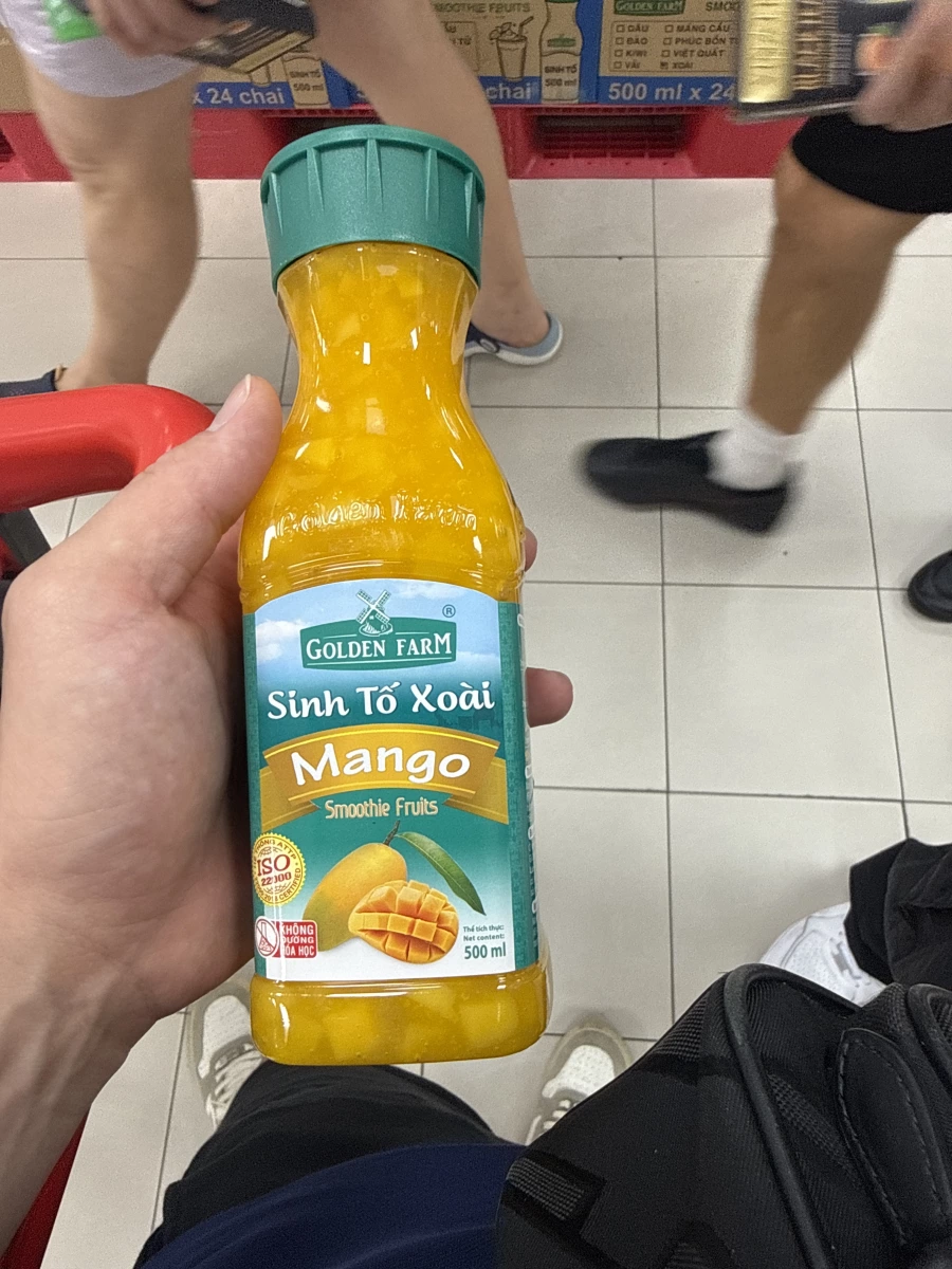 Golden Farm 芒果果昔 (Mango Smoothie Fruits)
