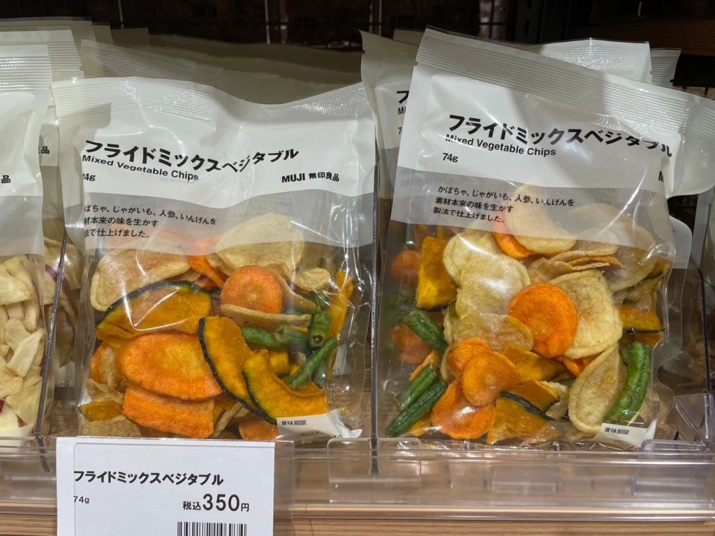 MUJI 無印良品 綜合蔬菜脆片
