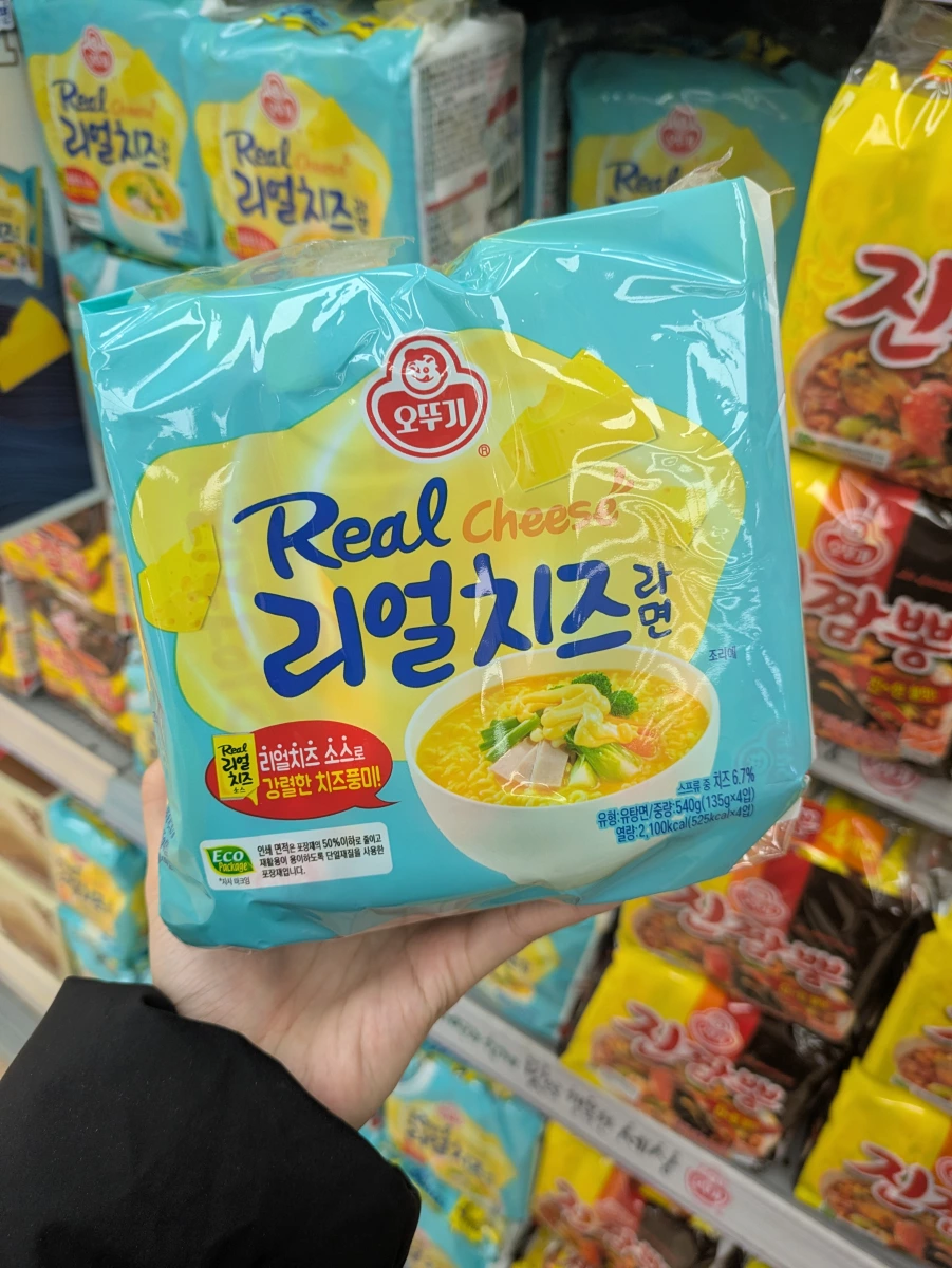 Ottogi 不倒翁 起司風味拉麵