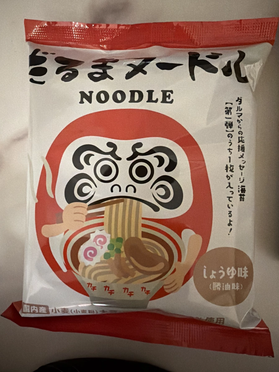 達摩醬油拉麵 (だるまヌードル しょうゆ味)
