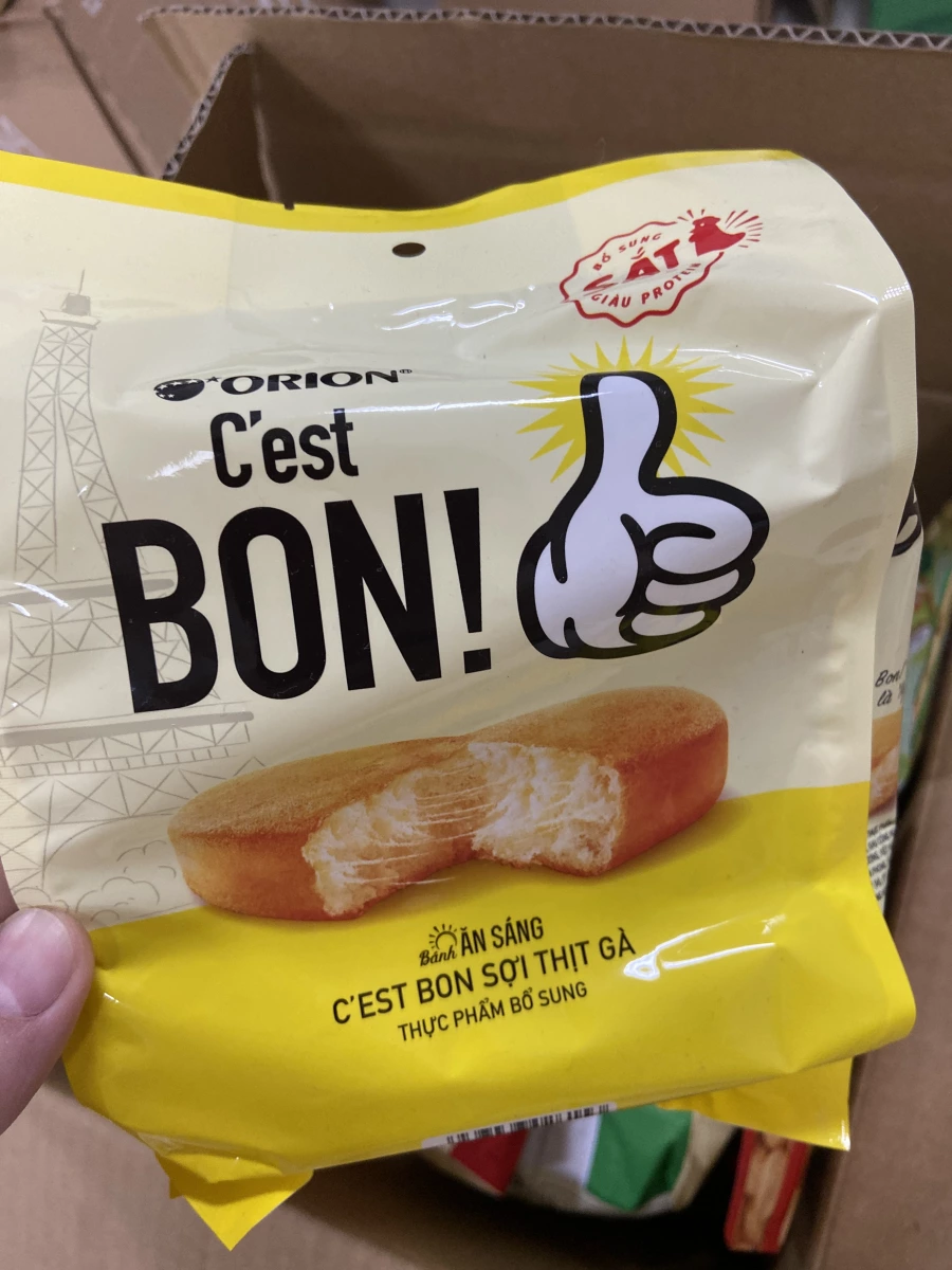 Orion C'est BON!雞絲蛋糕