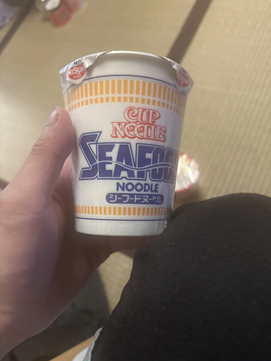 日清杯麵海鮮口味 (Nissin Cup Noodle Seafood)