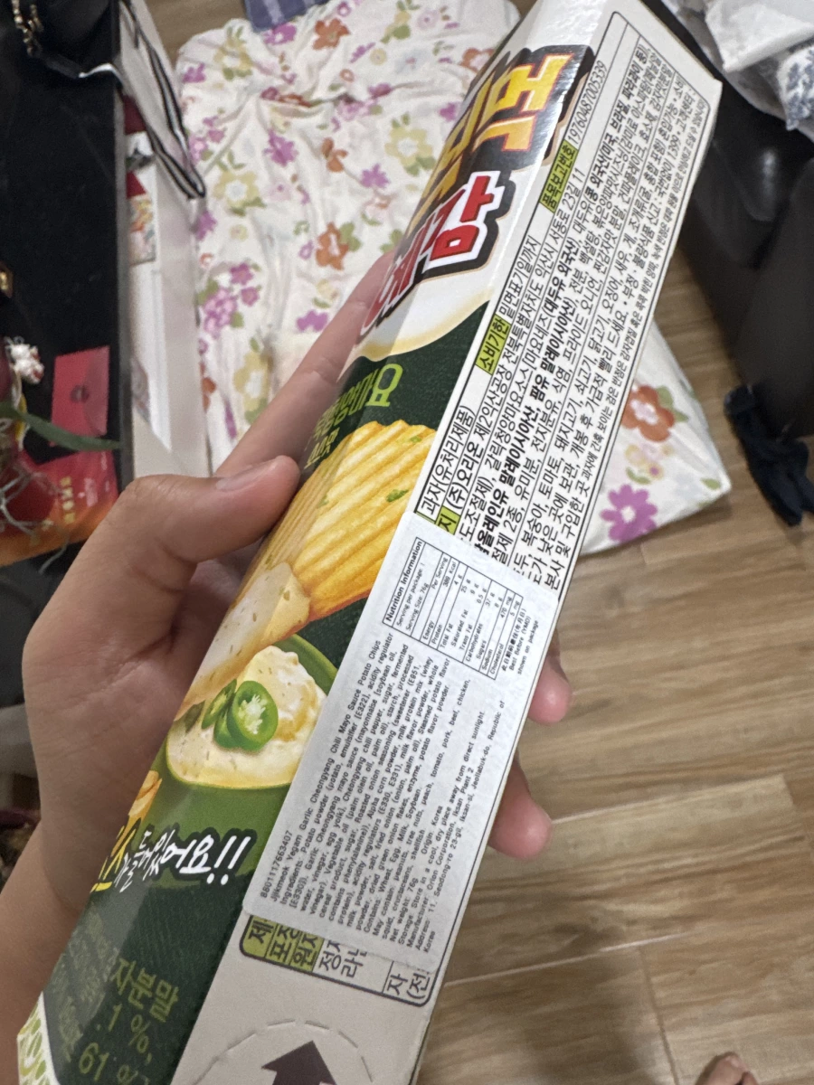 Orion 蒜香青辣椒美乃滋厚切洋芋片