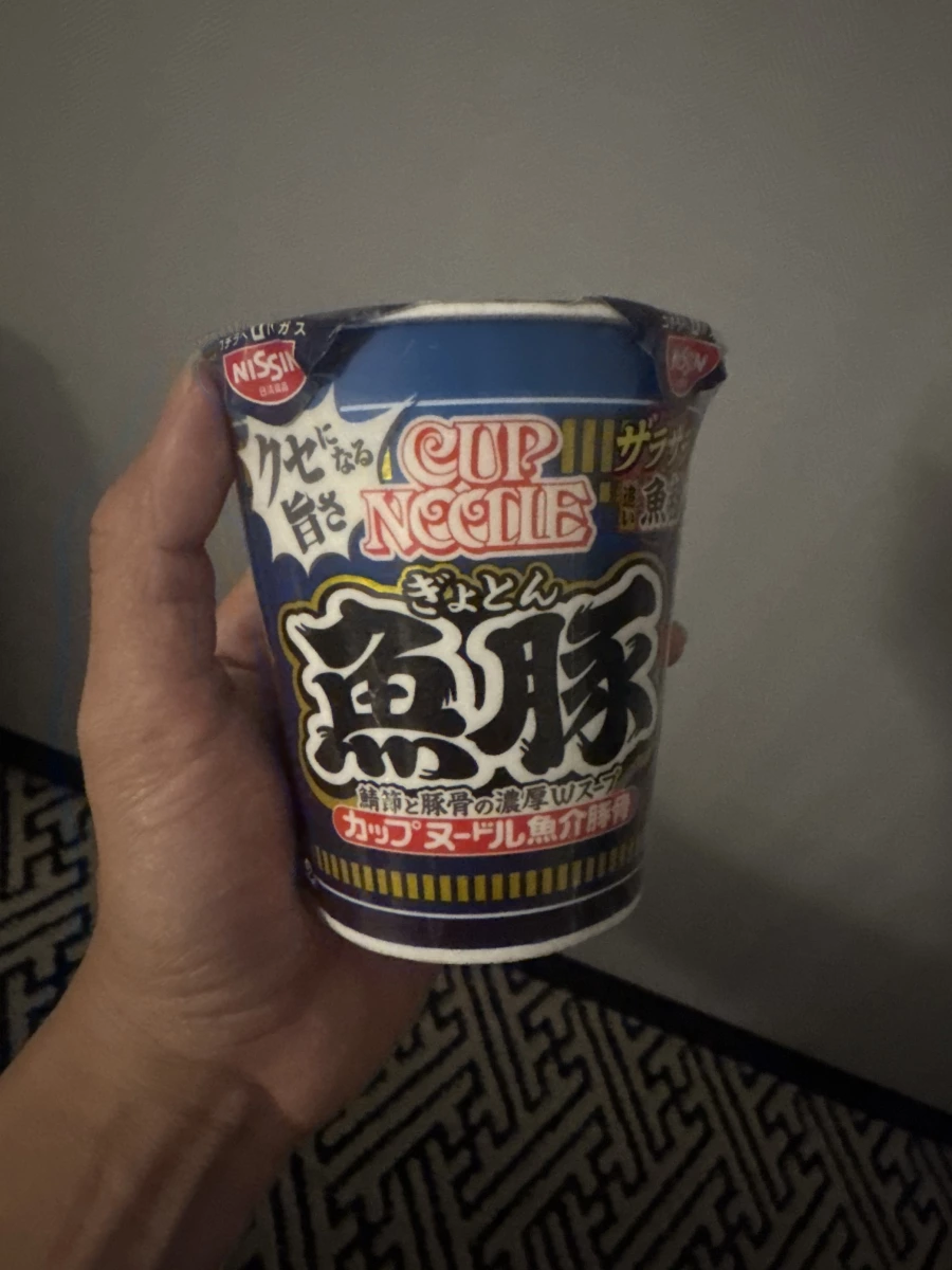 日清 Cup Noodle 魚介豚骨泡麵