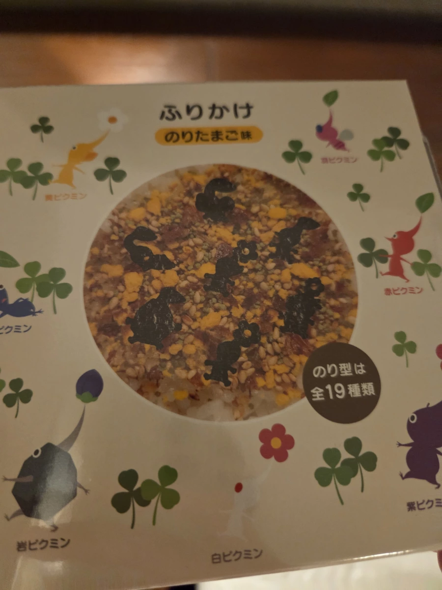 任天堂皮克敏海苔蛋口味香鬆