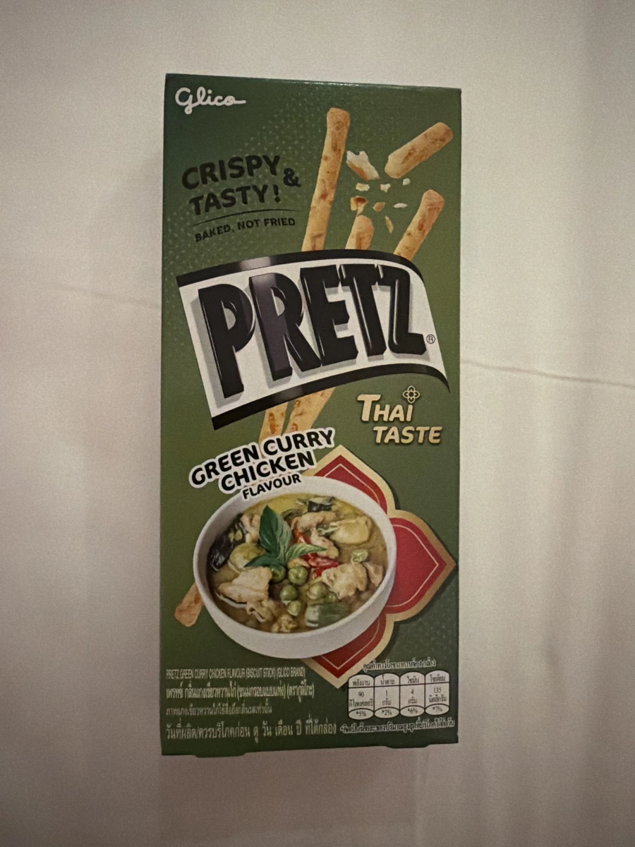 Glico PRETZ 泰式綠咖哩雞口味百力滋