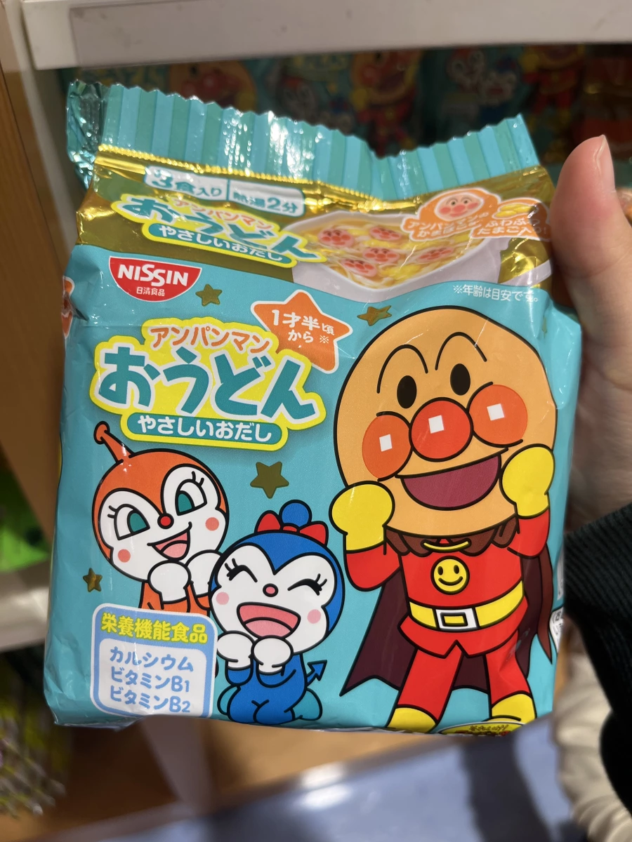 日清麵包超人烏龍麵 (溫和高湯口味)