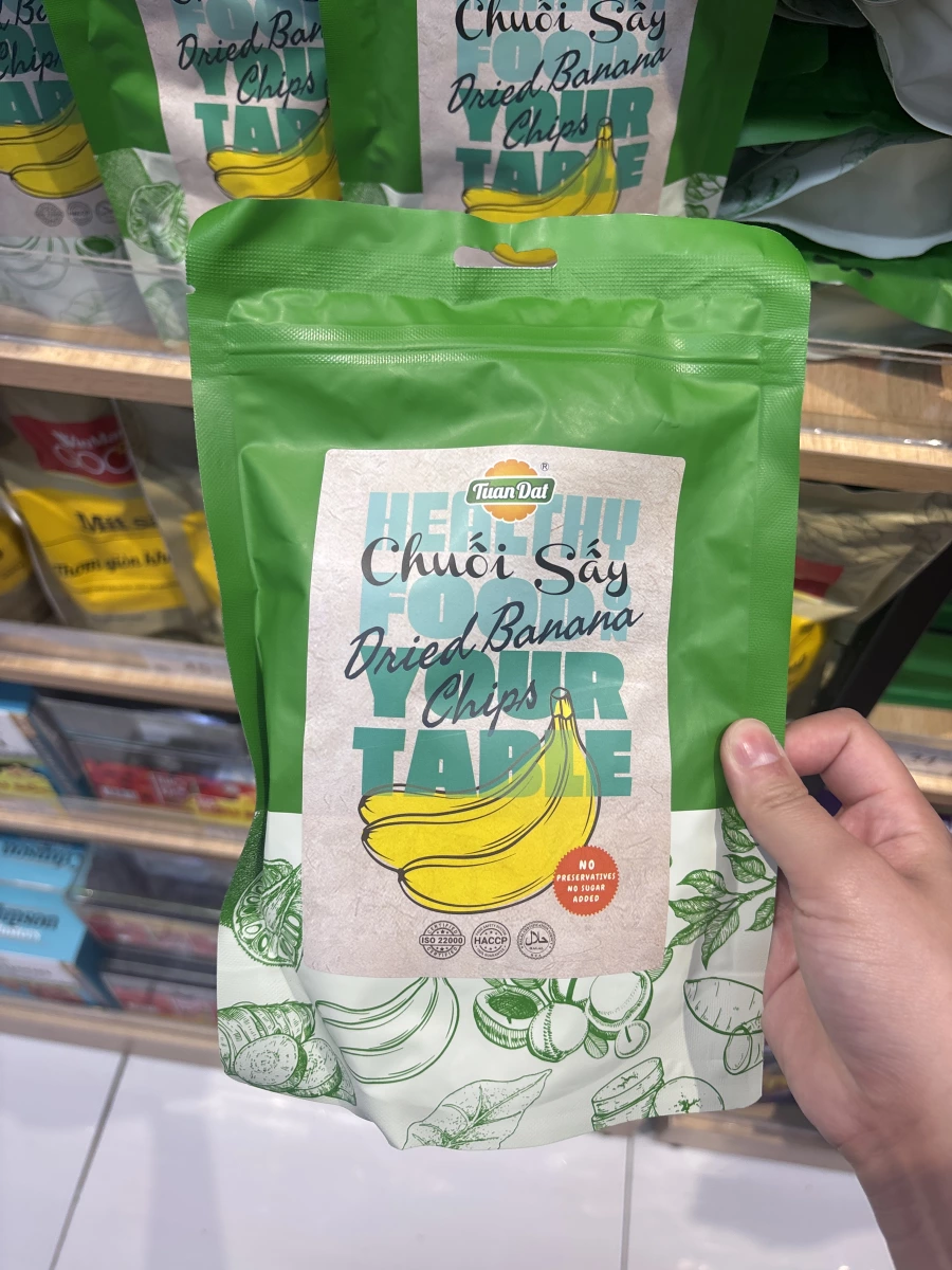 Tuan Dat 越南乾燥香蕉片
