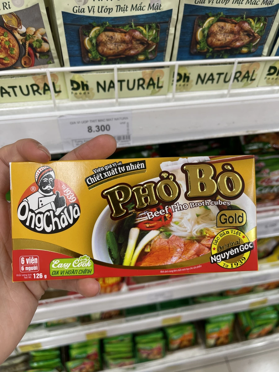 OngChava 牛肉河粉湯塊 (Phở Bò Gold)