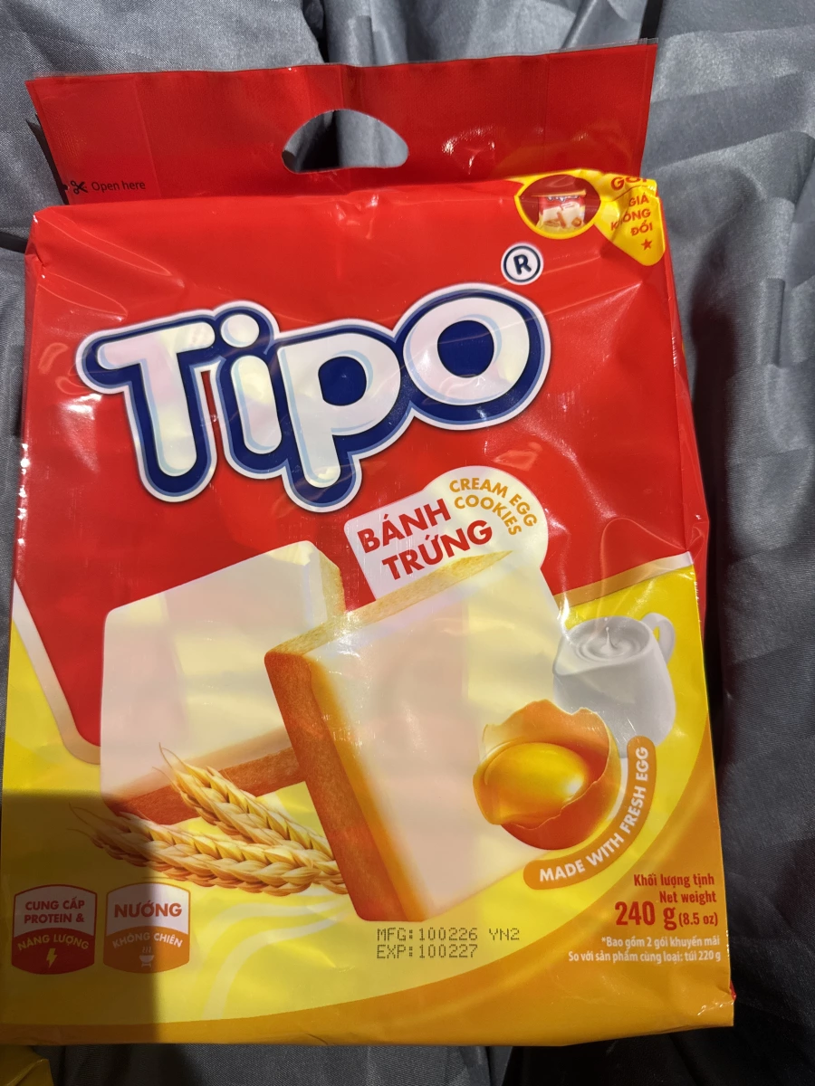 Tipo 雞蛋餅乾 (Tipo Cream Egg Cookies)