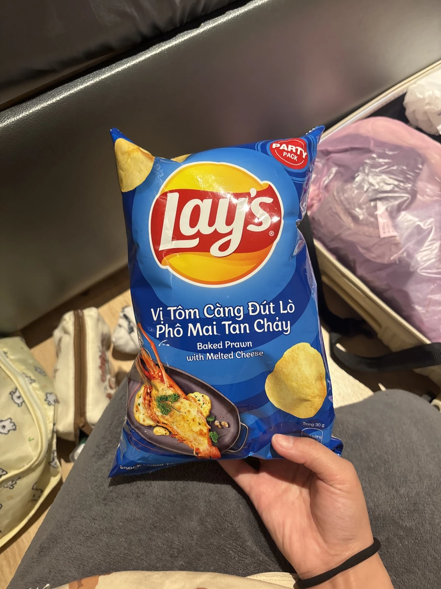 Lay's 樂事焗烤大蝦配熔岩起司口味洋芋片