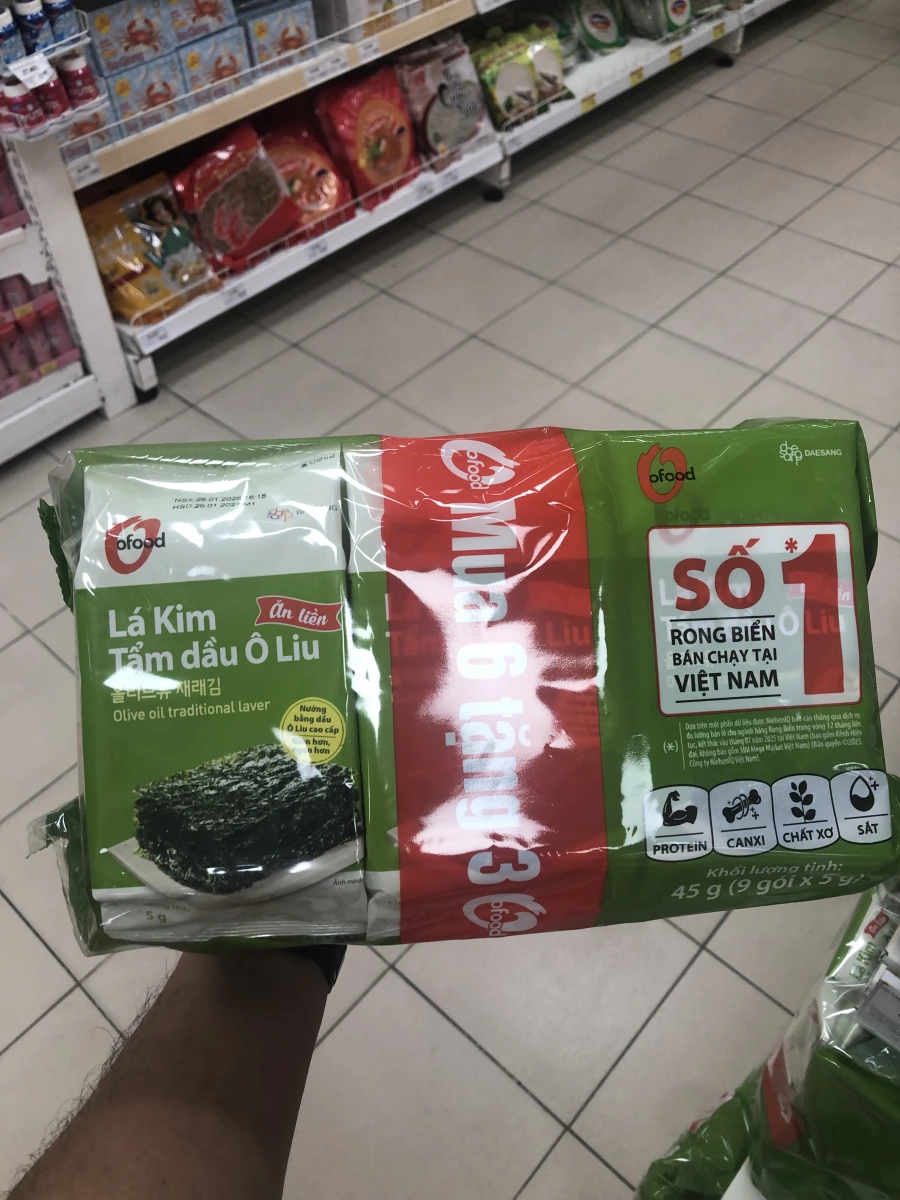 O'food 橄欖油海苔