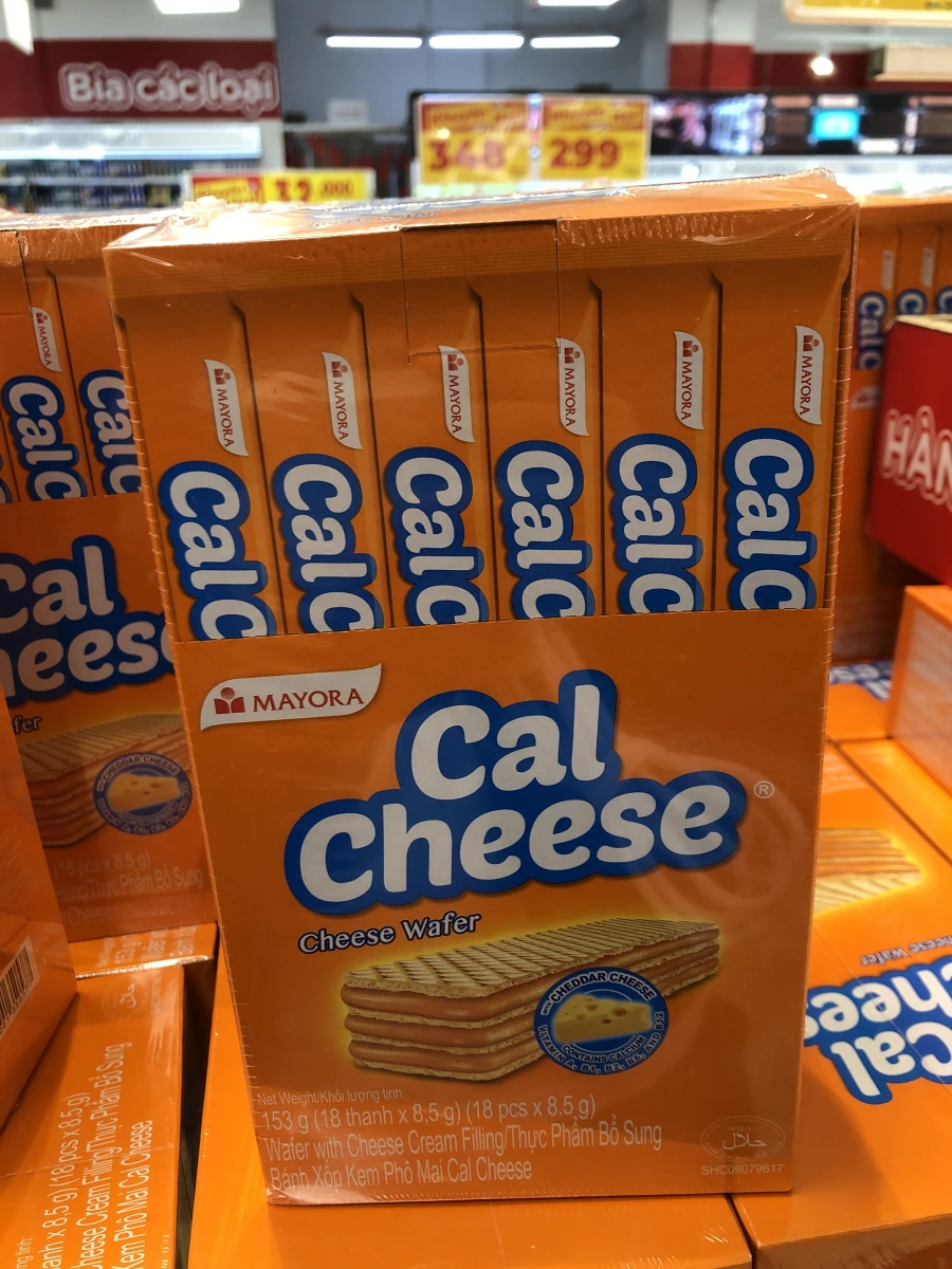 MAYORA Cal Cheese 起司威化餅