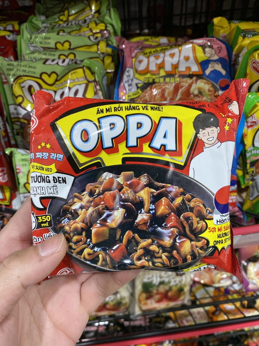 OPPA 炸醬麵 (豬肋排風味)