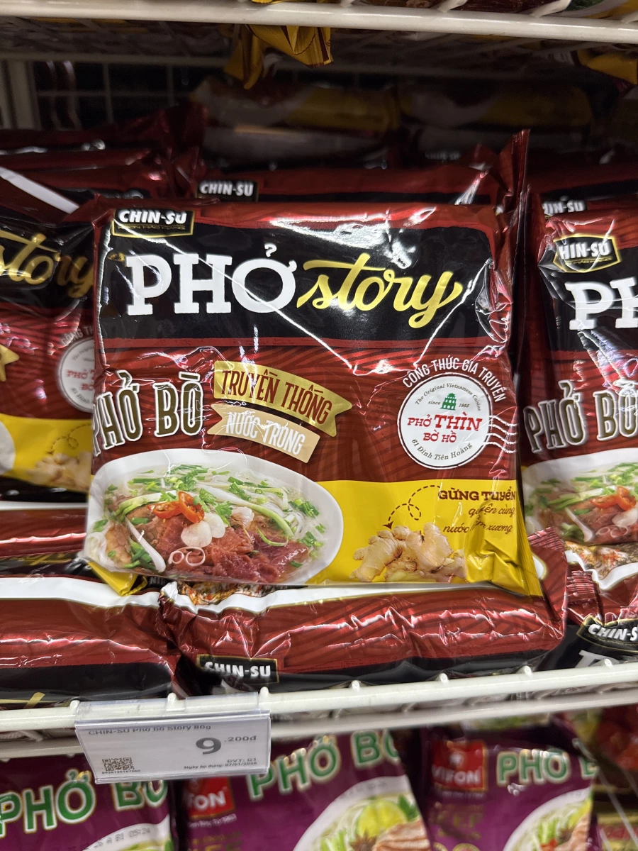 CHIN-SU PHỞ story 牛肉河粉泡麵
