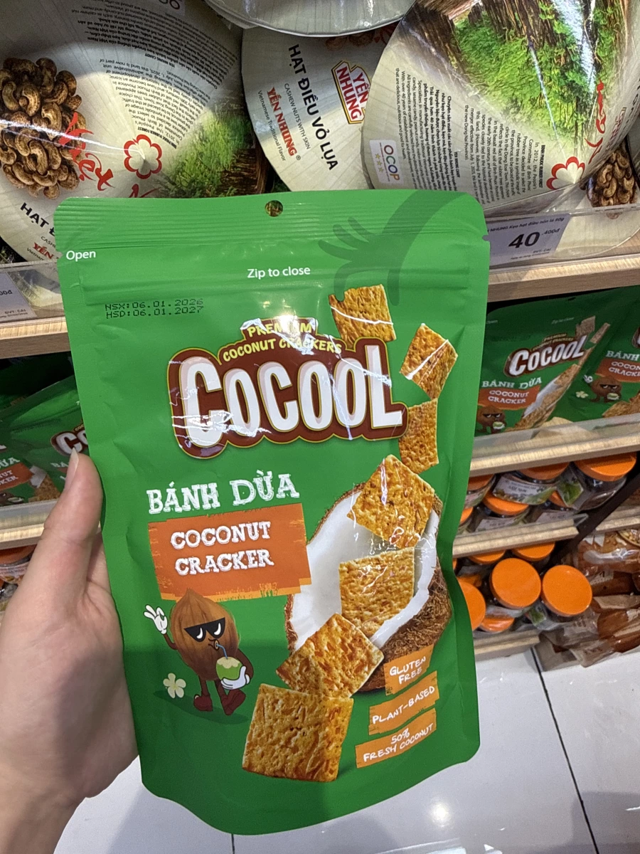 COCOOL 椰子脆餅 (Coconut Cracker)