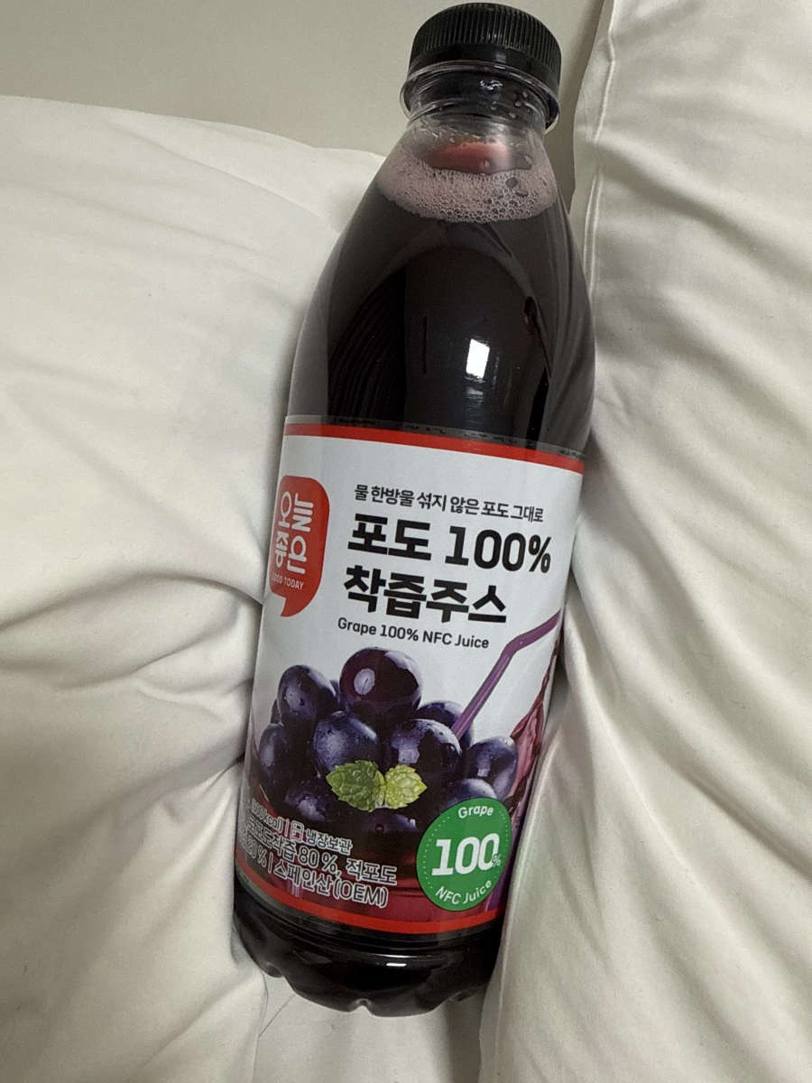 韓國 Good Today 100% NFC 葡萄汁